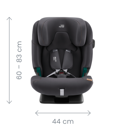 Britax Romer Autosjedalica Advansafix Pro i-Size, Grupa 1, 2, 3 (9-36 kg) - Space Black slika 5