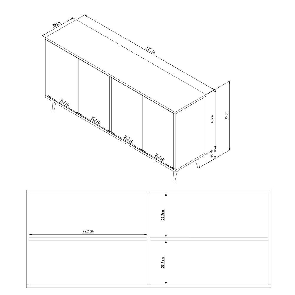 Konzola / Komoda Poly slika 6