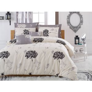 L'essential Maison Efil - Set prekrivača za krevet u bojama bež, siva i crna