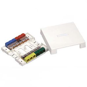 Panduit CBX12AW-AY Nazidna uticnica 12xRJ45, PanNet, prazna, bela