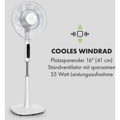 Klarstein Sommerwind stojeći ventilator, Bijela slika 19