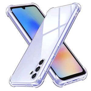 Techsuit Shockproof Clear Silicone prozirna maskica otporna na udarce za Samsung Galaxy A05s