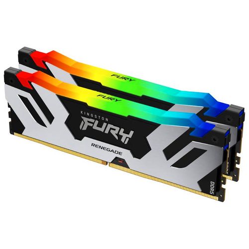 KINGSTON DIMM DDR5 32GB (2x16GB kit) 6800MT/s KF568C36RSAK2-32 FURY Renegade RGB XMP slika 1