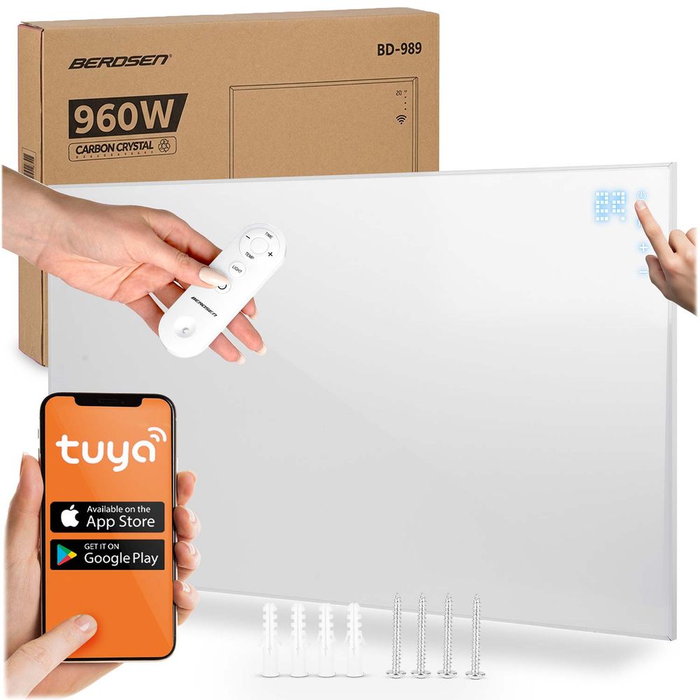 Infracrveni grijač snage 960 W s WiFi upravljanjem putem aplikacije slika 1