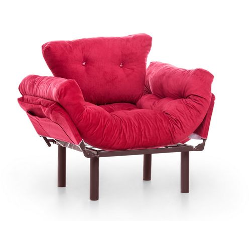 Atelier Del Sofa Fotelja, Kesten, Nitta Single - Maroon slika 9