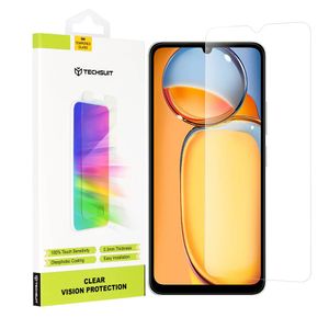 Techsuit – Clear Vision Glass za Xiaomi Redmi 13C 4G / 13C 5G / Poco M6 / C65 – Transparent