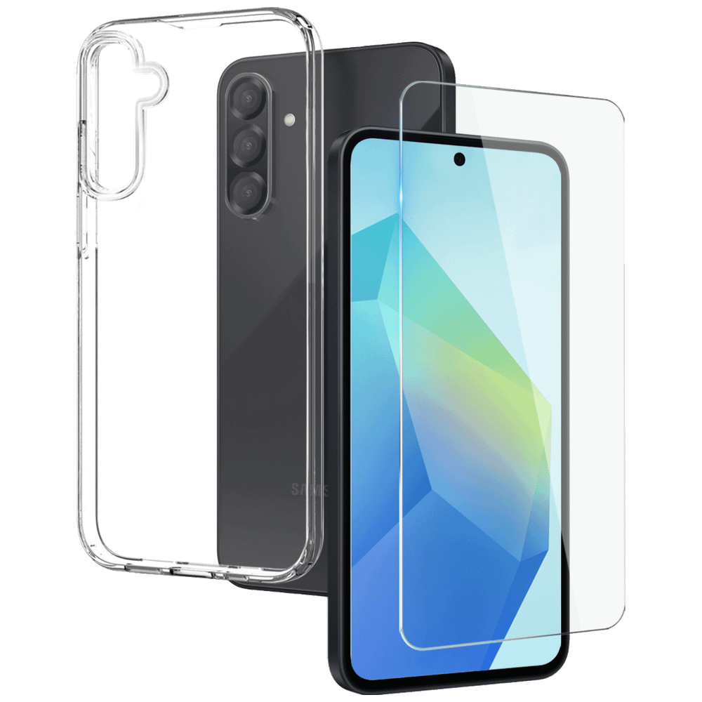 NN-Su Combo Maska za Samsung A36 5G sa zaštitom ekrana - A36 TPU Phone Case;Tempered Glass slika 1