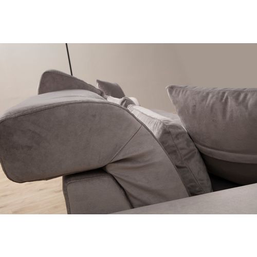 Atelier Del Sofa Dvosjed, Svijetlo siva, Frido - Light Grey slika 3