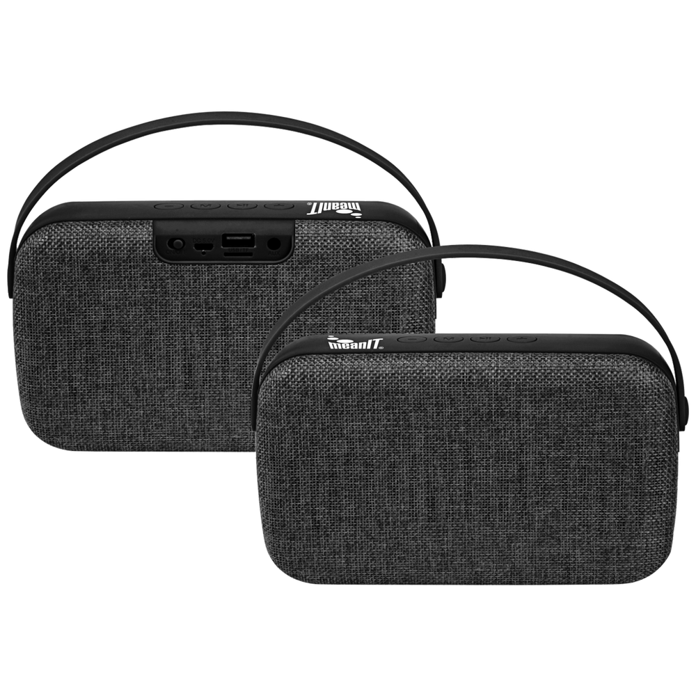 MeanIT Zvučnik bežični, FM radio, Bluetooth, 2 x 5W - B3 slika 1