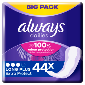 Always Dailies Long Plus Extra Protect dnevni ulošci 44 kom