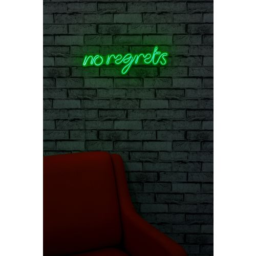 Wallity Ukrasna plastična LED rasvjeta, No Regrets - Green slika 3