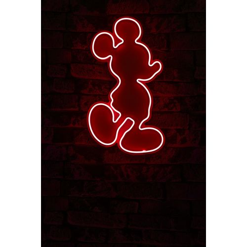 Wallity Ukrasna plastična LED rasvjeta, Mickey Mouse - Red slika 10