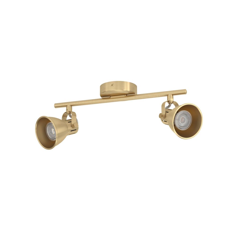 Eglo reflektor/2, gu10, 2x3w, mesing "seras" slika 1