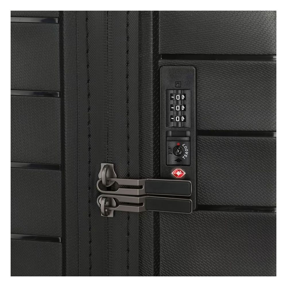 Travelite Kofer 66 cm ABS Mooby, 076848-01, crni slika 7