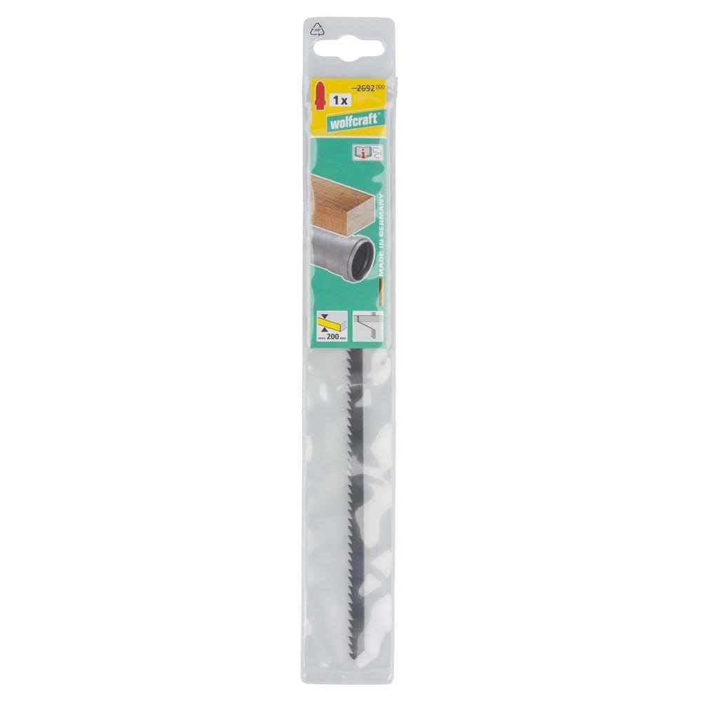 Wolfcraft Ubodna Pilica Za Drvo i PVC HCS Grubi Rez 250 / 225 / 4 mm - 2692000 slika 4