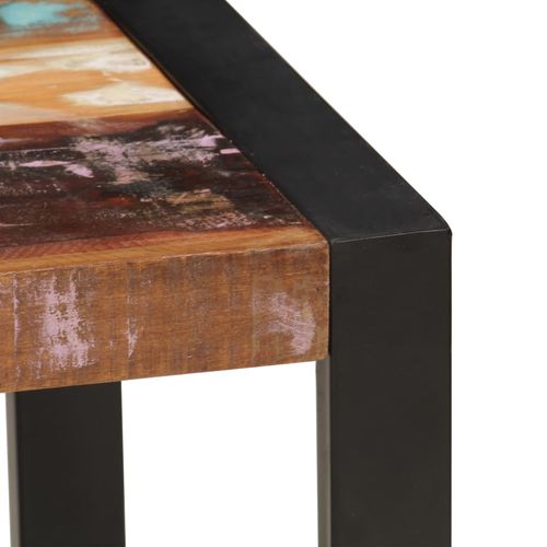 Stolić za kavu od masivnog obnovljenog drva 120 x 60 x 40 cm slika 14