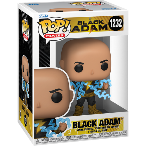 Funko Pop Movies: Black Adam - Black Adam w/Glow Chase slika 1