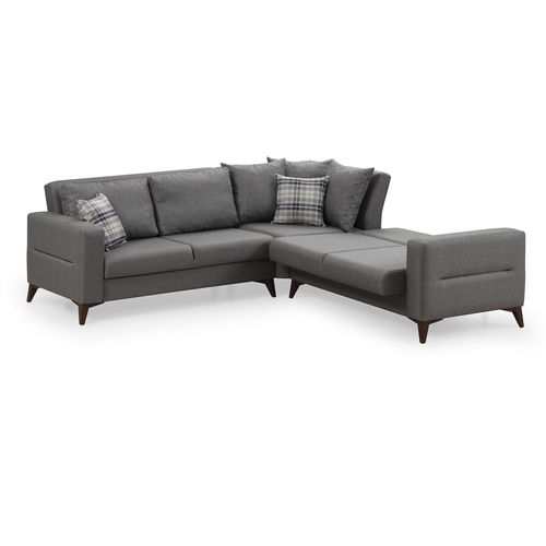 Kristal Rest 2+Corner+2 - Dark Grey Dark Grey Corner Sofa-Bed slika 4
