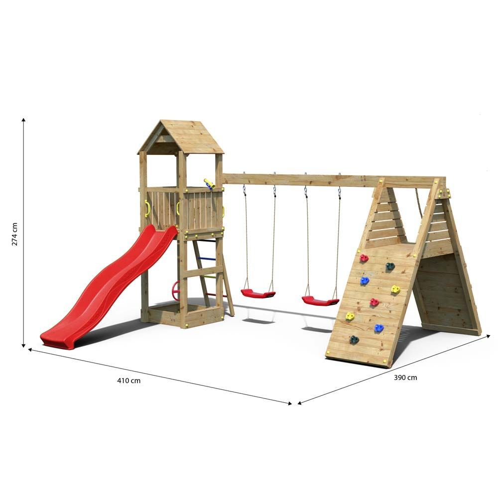 Fungoo Set FLEPPI KDI - Drveno dječije igralište slika 3