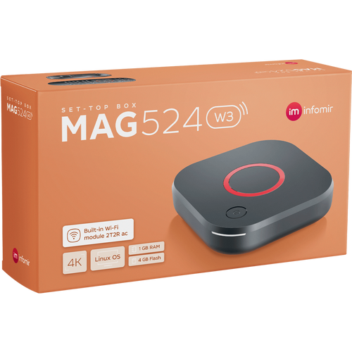 MAG prijemnik IPTV za Stalker midlleware MAG 524 W3 slika 2