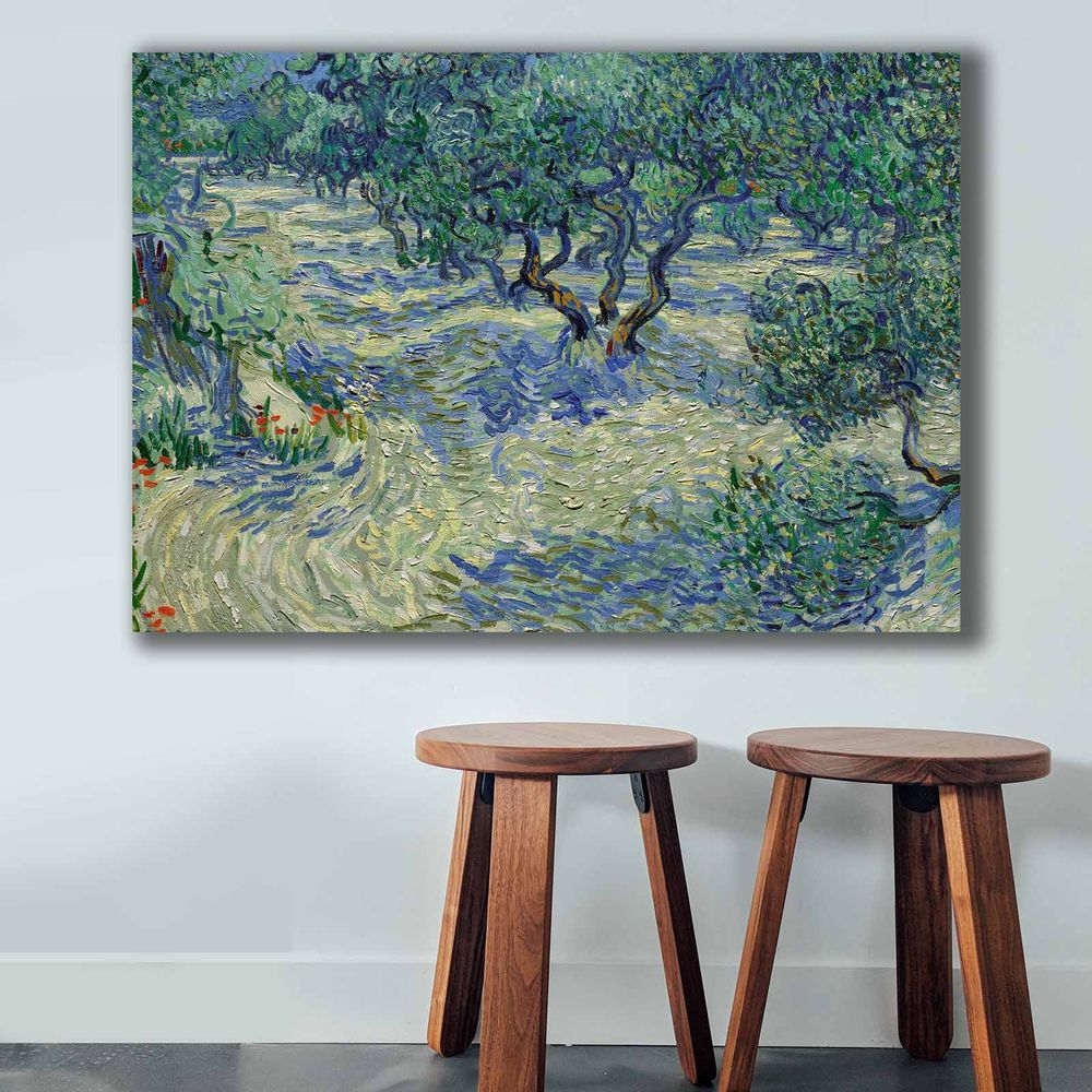 Dekorativna Platnena Slika 'Vangogh' u Više Boja, 70x100 cm slika 1