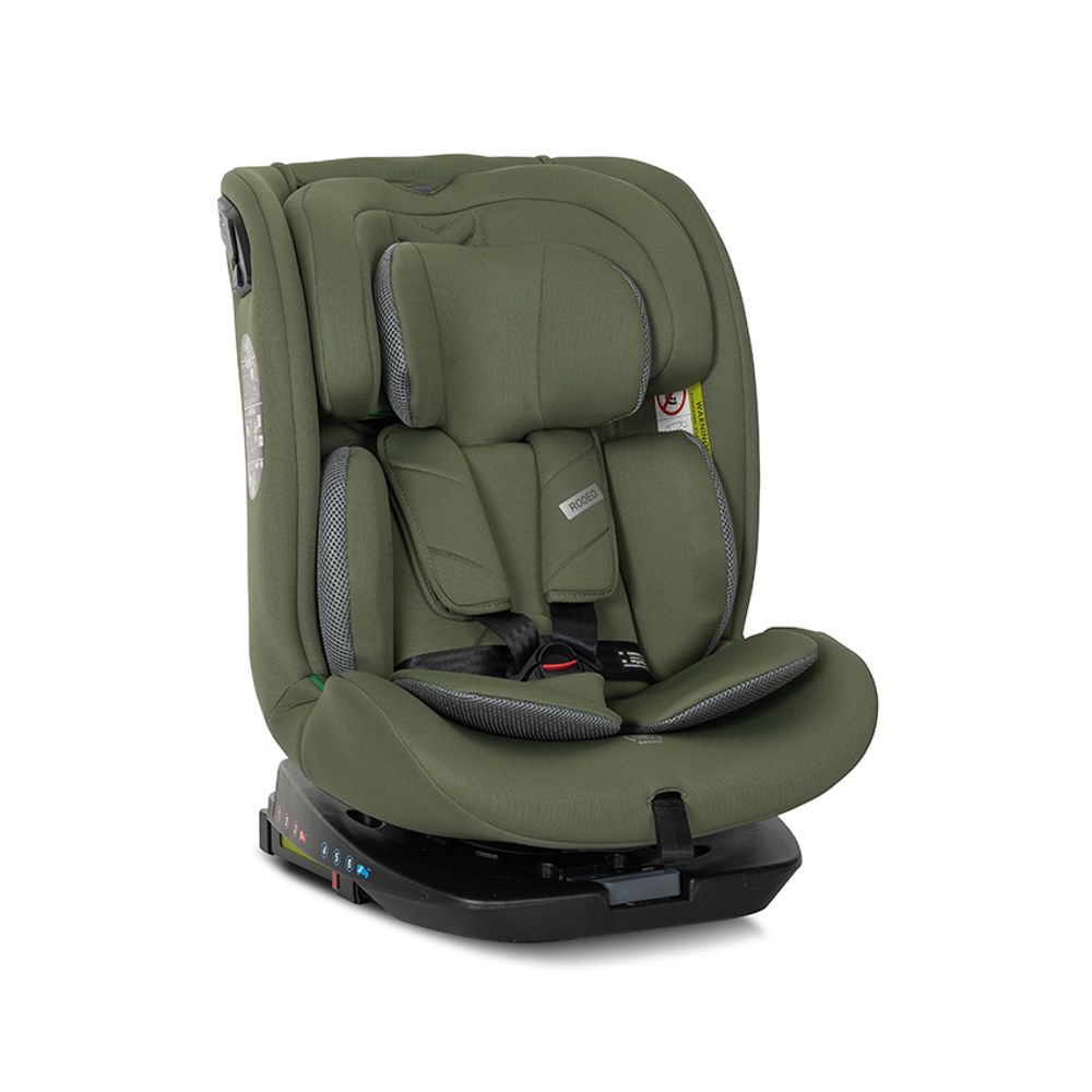 Lorelli Autosjedalica Rodeo 360° 40–150 cm Isofix, Green & Grey slika 1