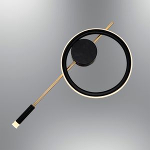 L1122 - Crna Zidna Lampa