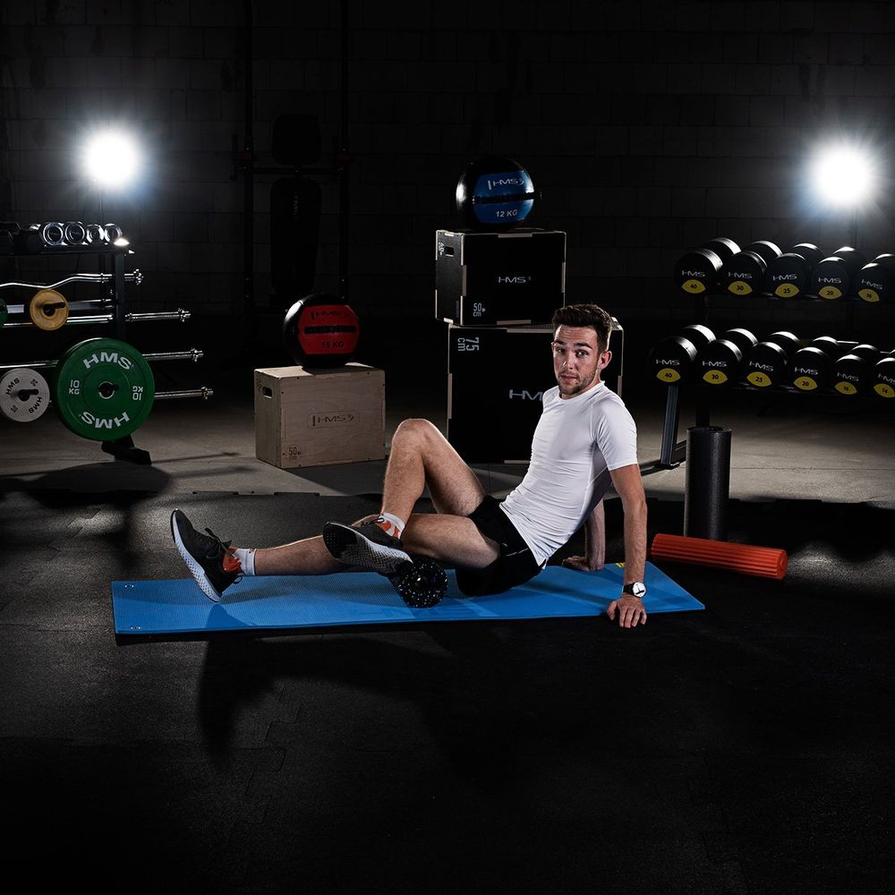 Mfk03 prostirka za fitness (plavo-crna) slika 8