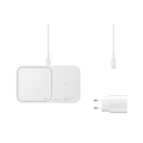 Samsung bežični punjač duo sa adapterom 15W white slika 2