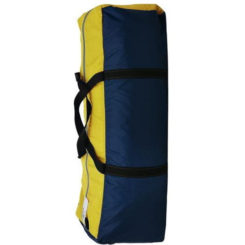 Šator za kampiranje od tkanine za 9 osoba plavo-žuti slika 41