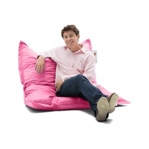 Atelier Del Sofa Vreća za sjedenje, Cushion Pouf 100x100 - Pink