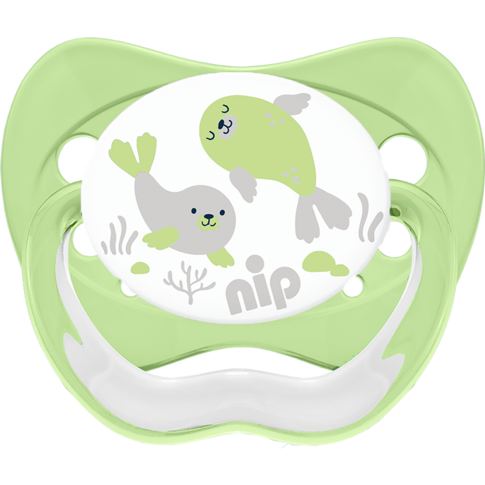 nip® Duda varalica Family 5-18mj (veličina 2) - Lateks, 2kom Zelena/Plava slika 3
