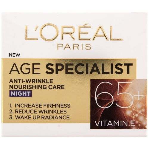 L'Oreal Paris Age Specialist Anti-Wrinkle 65+ Hranjiva Noćna njega potiv bora 50 ml slika 3