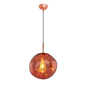 Luster sa Kristalima L1258 u Boji Ružičastog Zlata