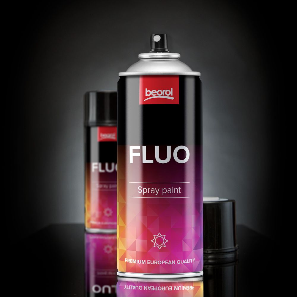 Beorol Sprej Fluo žuti Giallo slika 5