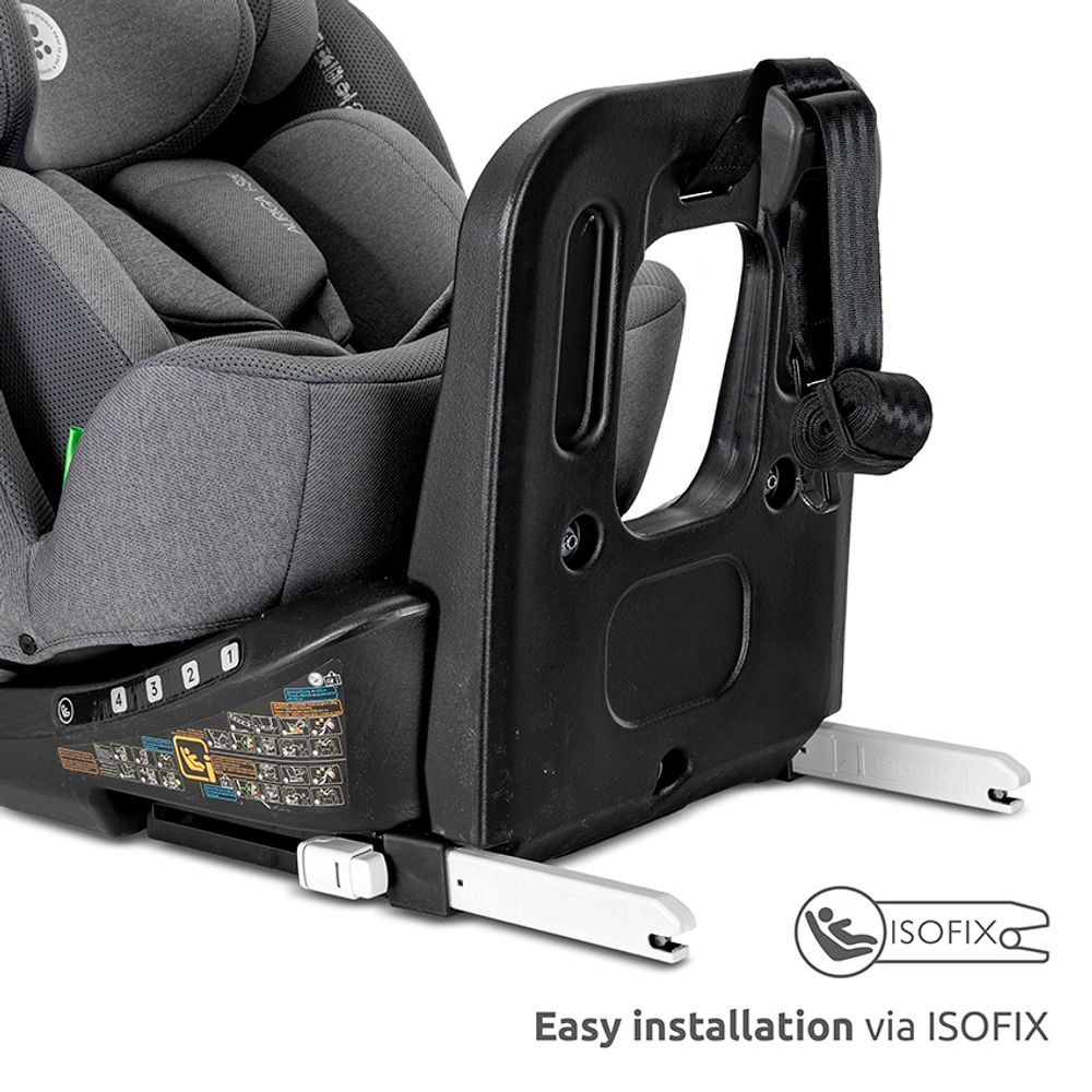 Lorelli Rotirajuća autosjedalica Auriga i-Size 40-150cm Isofix sa Anti Rebound štitnikom, Green slika 7