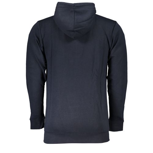 CAVALLI CLASS MEN'S BLUE ZIP SWEATSHIRT slika 2