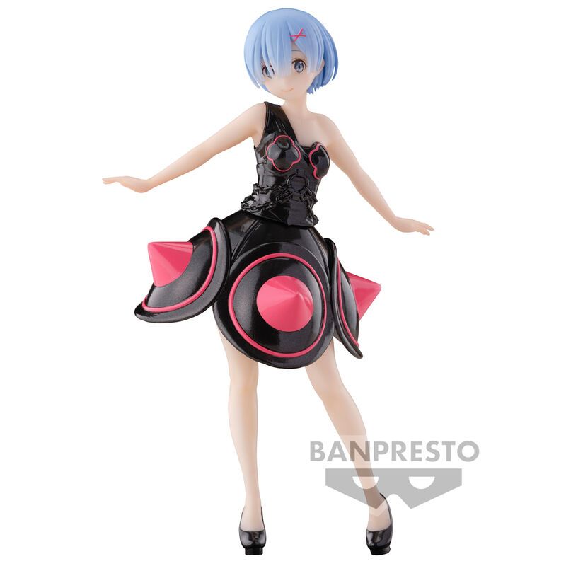 BANPRESTO Re:Zero – Početak života u drugom svijetu: Figura Rem u haljini ‘Zvijezda jutra’ 20 cm image