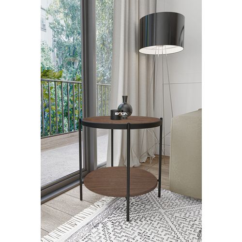 Tory - Walnut Walnut Side Table slika 1