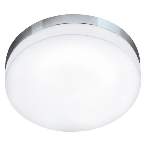 Eglo Lora plafonjera/1, Led, 16w, 1500lm, ip44, prečnik 320, hrom/bela  slika 1