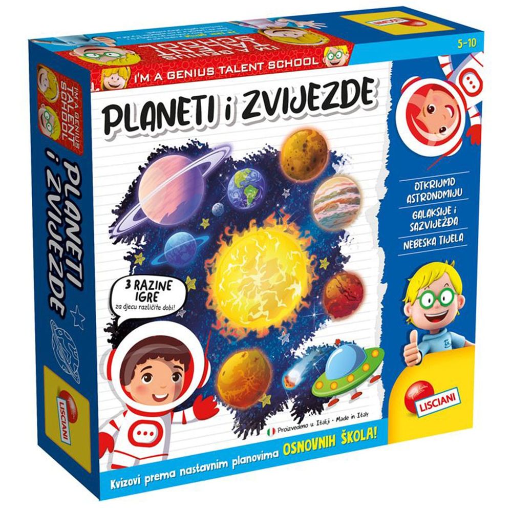 Lisciani I'm a genius - Planeti i Zvijezde slika 1