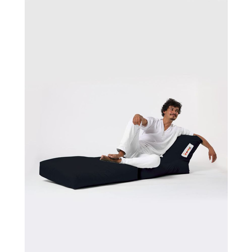 Siesta Sofa Bed Pouf - Crni Vrt Bean Bag slika 10
