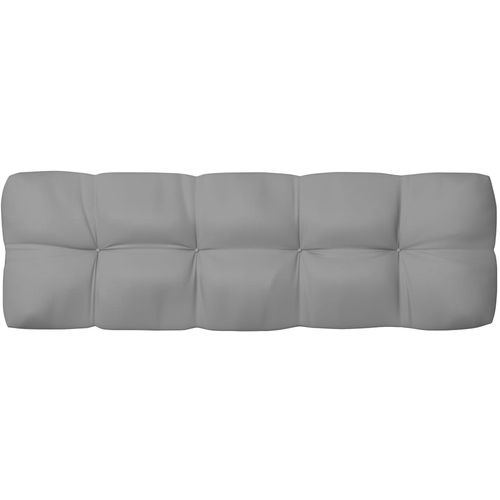 Jastuci za sofu od paleta 2 kom sivi slika 5