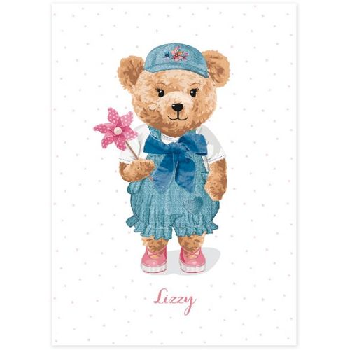 Ceba Baby plakat 50x70 cm Fluffy Puffy Lizzy slika 1