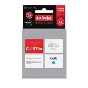 ActiveJet tintna tinta cijan za Canon CLI-571C XL