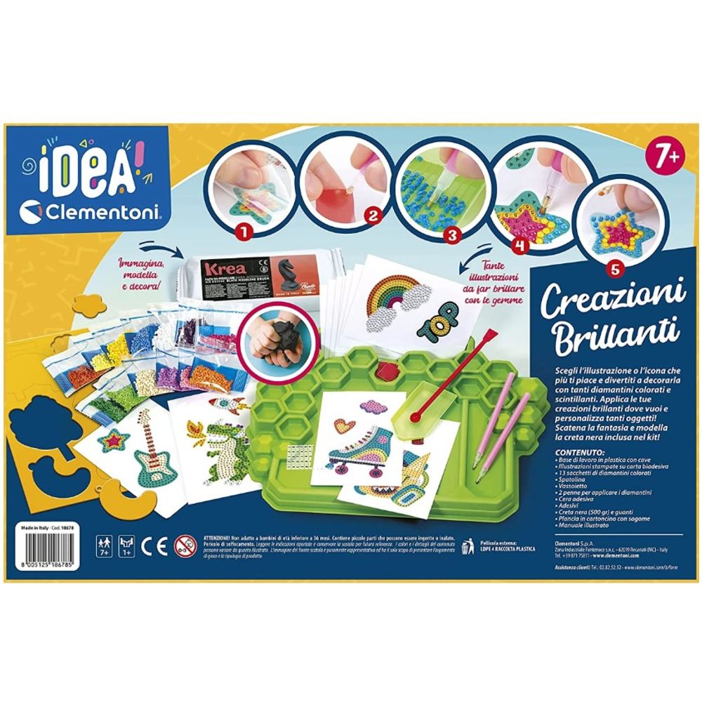 Clementoni CL18716 Idea Kreativni set Sparkly Creations slika 7