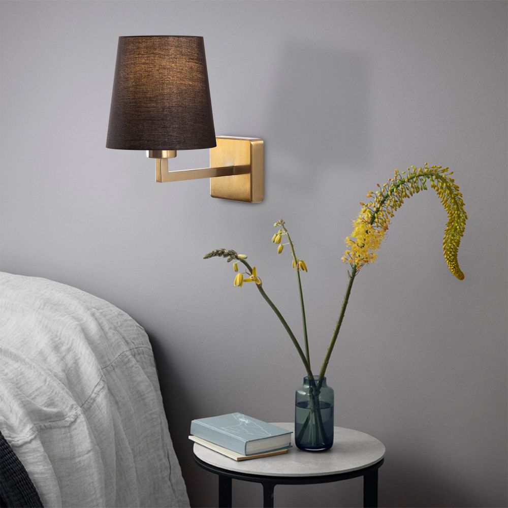 Zidna Lampa Profil - 4654 Gold Black slika 1