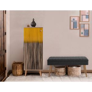 Vegas Sonomo - 931 - 1053 Set Namještaja za Hodnik u Antracit Boji