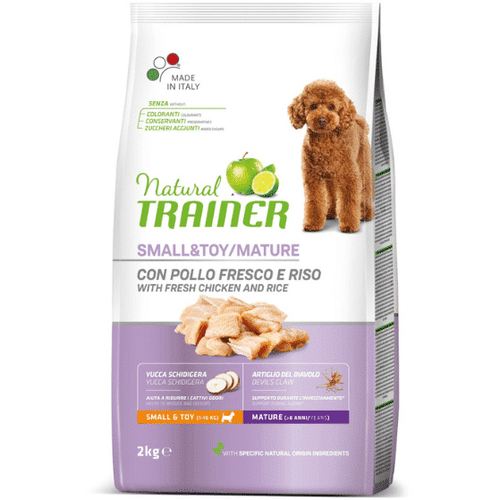 Trainer Natural Dog Mature Small &amp; Toy Sveža Piletina 2 kg slika 1