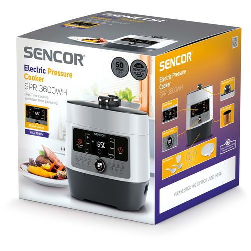 Sencor multifunkcionalni štednjak za kuhanje pod pritiskom SPR 3600WH slika 27